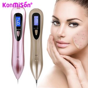 KONMISON LCD Laser Plasma Stift Hautpflege Dark Spot Mole Remover Gesichts Sommersprossen Mole Tattoo Entfernung Maschine Tag Warze Entfernung stift