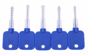 5pcs Cross Lock Strumenti di riparazione Strumenti di riparazione Tasti Try-Out Blocco Set Set Fabbro