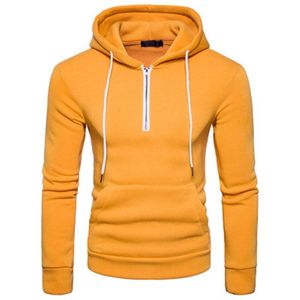 Zipper cor sólida homem hoodies esportes casual moda manga comprida hoodies designer de moletom moletom