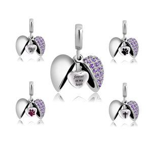 Februari Angel Wing Heart Pendant Ashes Urn Necklace Cremation Memorial Pet Smycken - Funnel Filler Kit