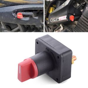 DC12V Motorcykelbrytare Battery Master Koppla ifrån Rotary Isolator Cut Off Kill Switchar för batterier Bil Trehjuling Motorc