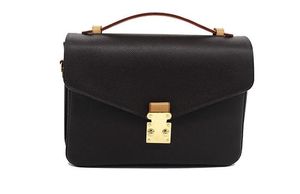 Designer- Free shipping! Fashion genuine leather women's handbag Metis shoulder bags M40780