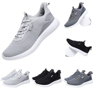 Scarpe da corsa leggere da uomo nero bianco grigio Scarpe sportive da corsa leggere da ginnastica sneakers Marchio fatto in casa Made in China