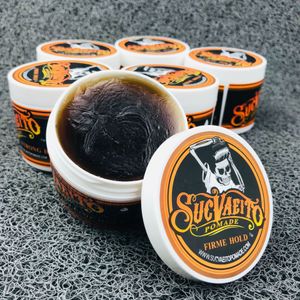 Suavecito pomade stark stil återställande pomade hår vax skelett slicked hår olja vax lera hålla hår pomade män