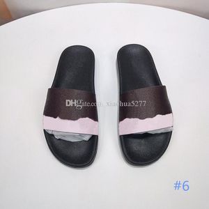 Lüks Erkekler Kadınlar Sandalet Tasarımcı Ayakkabı Yaz Geniş Düz Sandalet Terlik Moda Terlik boyutu 35-45With Kutusu