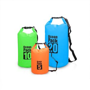 2L-30L Waterproof Travel Buckets Summer Beach Backpacks Child Outdoor PVC Dry Storage Unisex Dry Drifting Bag