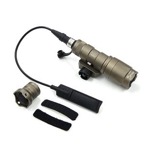 Sf Tactical M300 Dual Output 400 Lumen Mini Scout Light M300b Cree Led Flashlight Black Dark Earth