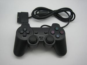 factory price Wired Controller For PS2 Double Vibration Joystick Gamepad Game Controller For Playstation 2