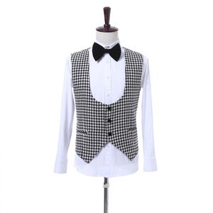 Gilet monopetto economico e raffinato Stile britannico da uomo Adatto per il miglior gilet da uomo per matrimonio / ballo / cena A28