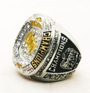 Coleção De Anéis. venda por atacado-Coleção pessoal UCF Nation Championship Ring com o caso de exibição do colecionador