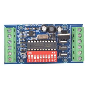 Controller decodificatore DMX512 a 3 canali per lampada a strisce LED RGB DC5V-24V 15A MINI-DMX-3CH-V1
