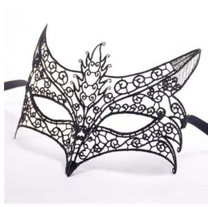 1PCS Black Women Sexy Lace Eye Mask Maschere per feste in maschera per Halloween Costumi veneziani Carnevale