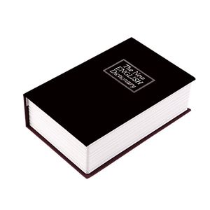 Dictionnaire de Simulation en acier chaud livre Secret coffre-fort tirelire étui argent bijoux boîte de rangement serrure à clé de sécurité