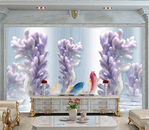 キッズルームのリビングルームの寝室の台所壁紙エンボスの花3D壁の壁紙装飾的な絵画