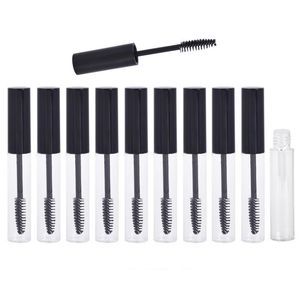 STAMPA LOGO Tubo vuoto per mascara da 10 ml, contenitore per mascara riutilizzabile da 10 ml Flacone per eyeliner Tubo per labbra con pennello SN294