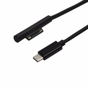 Зарядный кабель USB-C для Microsoft Surface Pro 3 4, зарядка 15 В, работает с блоком питания PD длиной 1,5 метра