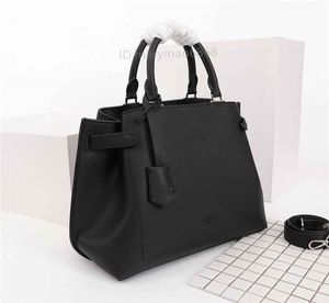 Designer Luxury Handbags Genuine Leather Women Messenger bag Shoulder Portable Toto bag Black Blue size32.5*14.5*23cm M53645 M53730 purses