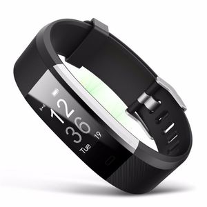 ID115 Plus GPS Smart Armband Hjärtfrekvens Monitor Vattentät Smart Watch Fitness Tracker Sport Smart Armbandsur för iOS Android iPhone