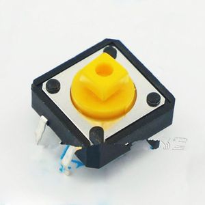 Freeshipping 1000 sztuk / partia 12 * 12 * 7.3mm Lokalizacja taśmy 12 * 12 * 7.3 mm Przełącznik klucza Przełącznik TACT Micro Switch Przycisk B3F-4055