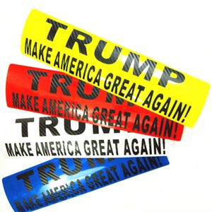 NUOVO 6 colori Donald Trump 2020 adesivi per auto 8 * 30cm Rendere America Great Again Decal per Auto Styling Veicolo Paster Adesivi riflettenti per paraurti
