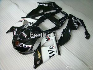 ZXMOTOR HOT SALE SALE Faiting Kit para Yamaha R1 1998 1999 Black White Fairings YZF R1 98 99 VB36