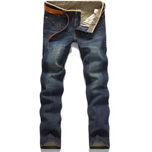 Großhandels-Klassische Hot Sale Stright Cotton Fashion Bequeme gewaschene Herrenjeans