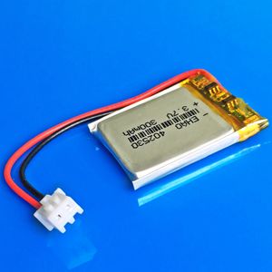 402530 3.7V 300mAh Lithium Polymer LiPo recarregável JST XH plugue 2,5 milímetros 2pin Para Mp3 headphone DVD telefone celular câmera psp