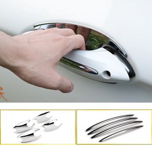 Car Sticker Door Handle frame decoration covers Door Bowl trim sequins Strip Exterior accessories for BMW 5 7Series GT F10 F18 F07 F01