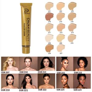 14 цветов Золотая трубка Корректор Основа для макияжа Крышка Pro Concealer Контурная модификация кожи Корректор