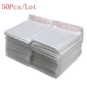 50 PCS Lot White Foam Shipping Envelope Mailing Bag Different Specifications Bubble Mailers Padded Shipping Envelope Mailing Bag
