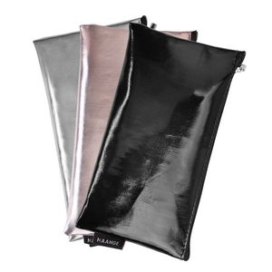 Novo Saco de Maquiagem Cosméticos Sacos Mulheres Zipper Bag Make Up Bolsa Organizador PU Bolsa de Armazenamento de Higiene Pessoal Moda Viagem Lavagem Sacos