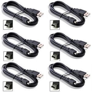 Mini USB2.0 Cable V3 5pin mini USB para USB Fast Data Charger Cables para MP3 MP4 Player Car DVR GPS Câmera Digital HDD Smart