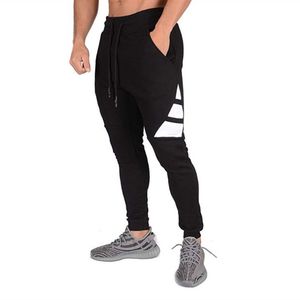 Nya mäns märke hip hop byxor fitness mode jogging byxor bodybuilding kläder manliga sweatpants casual street leggings byxor