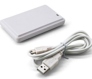 USB RFID Smart Card Reader 125KHZ ID-kaartlezer voor TK4100 EM4100,13.56MHZ IC-kaartlezer voor F08 S50 S70 Voor Toegangscontrole Deurslot