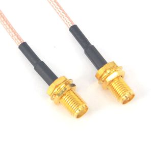 Wholesale rp sma extension cables for sale - Group buy Extension cable RP SMA female Jack to SMA female Jack connector pigtail cable RG316