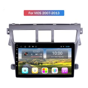 2G Ram Android 10 Carro Multimedia Video Player para Toyota VIOS 2007 2008 2009 2010-2013 GPS Navegação Rádio Áudio Estéreo Unidade Estéreo