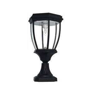 European pastoral style aluminum alloy LED solar wall light wall lamp post lamp landscape garden lighting