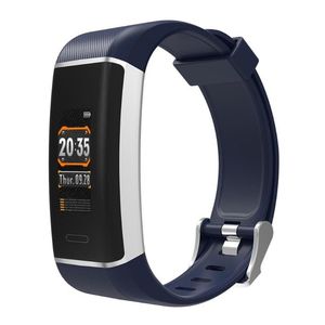 W7 GPS Heart Rate Monitor Smart Armband Fitness Tracker Smart Watch Vattentät Färgskärm Armbandsur för IOS Android Iphone Phone Watch