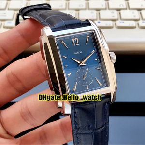 Cheap New Gondolo 316L Steel Case 5124 5124G-011 Blue Dial Automatic Mens Watch Blue Leather Strap High Quality Sport Watches Hello_watch