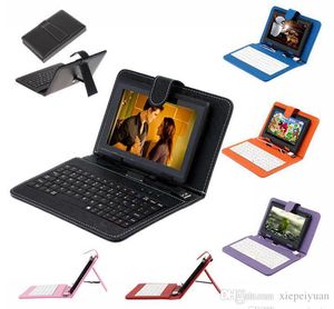 Q88 7inch Android 4.4 8GB PC A33 Quad Core Dual Camera 512MB Capacitive WIFI Tablet Bundle 7" USB Leather Keyboard Case