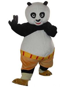 2019 Fábrica quente novo clothingactory Costume Mascot Mascot Costume Kung Fu Panda Cartoon Character Costume Adult Size