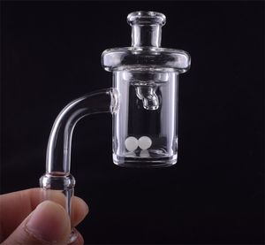 Prego OD25 XL Quartz Banger com Cap Carb e Terp Pérola Feminino Masculino 10 milímetros 14 milímetros 18 milímetros Domeless Quartz prego para o vidro da tubulação de água