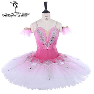 Coppelia Swan Lake Ballet Traje para as meninas profissional tutu dress mulheres Clássico Ballet Tutus saia BT9250