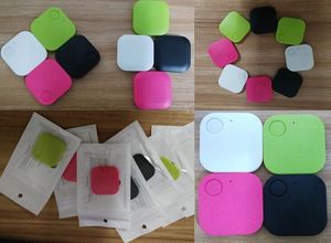 Square anti-lost device Bluetooth self-timer positioning mobile phone two-way alarm pet children anti-lost patch colorful dhl free