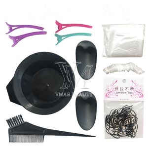 Cor de cabelo profissional misturando tacacos de tingimento de salão de tingimento de salão de cinema de corte ferramentas de coloração de cabeleireiro 12pcs / set fatos de cabelo tintura