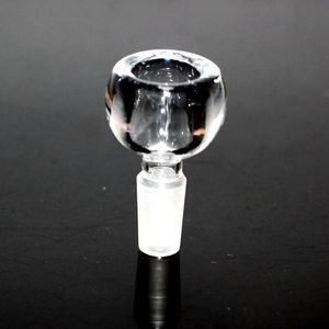 Super Thick Ball Glass Bowl For Bong Hookahs Smoking Tobacco 14 18mm bowls accessories pipes clear