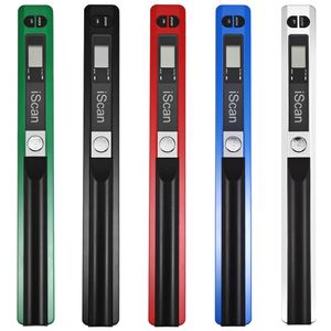 Mini Portable Document Scanner PDF 900DPI LCD A4 Färg Handheld Scannerpen Photoelectric Image Scanners Sensor