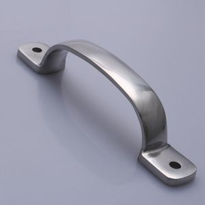 one piece Stainless steel bow door handle industrial cabinet heavy equipment knob chassis cabinet pull toolbox hardware