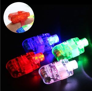 LED-Neuheitsbeleuchtung Fingerlampen Bling bunte superhelle LED-Lichter für Party-Konzert-Gesang