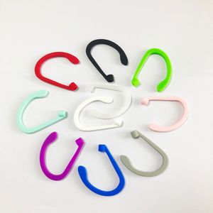 Hörlurs tillbehör silikon trådlös hörlurar för airpods Pro 1 2 3 Earhooks Sport Anti-Lost Ear Hook Tips AirPods2 Free Ship